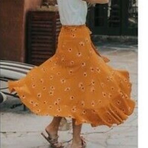 Anthropologie faithfull the brand skirt size M